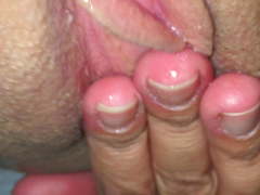 Becki's gaping hole ( cervix view)