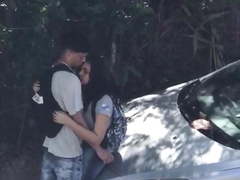 Students at street - public blowjob car - rio