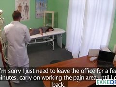 Doctor cures with magic wand