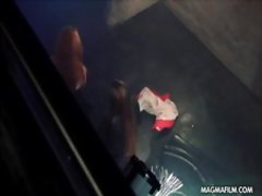 German mistress with huge tits