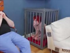 Pony play bondage Analmal Training