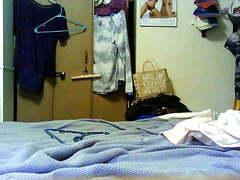 Penny getting ready to go to the dentist.