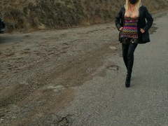 High Boots walking
