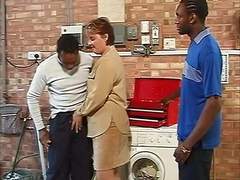 British Housewife pays two BBC repairers in kind