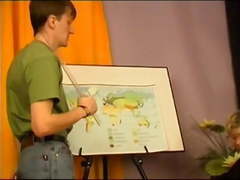 Russian Mature Teacher fucks young student