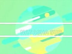 Brazilian submissive curly blonde Natasha Sub doing facefuck deepthroat till vomit on Proton Cook - p7