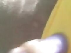 Rei Aokiﾴs taking a dip in the water, but her pussyﾴs even more wet than the water around her when these guys uses a vibrator against her clit to entice her.