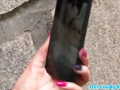 Jenny Simons roughly face fucked and cummed