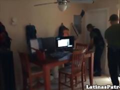 Real latina dickriding immigration officer