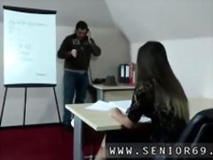 Old young lesbian amateur Teaching Cindy how to speak French turns out to