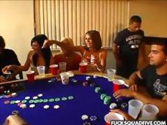 Hot fucking at the poker game