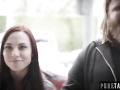 Seth & Aidra Initiate Threesome with Hard-Up Abigail Mac