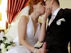 Terhead bride has fun before wedding