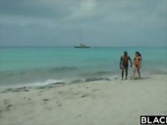 BLACKED Hot Spanish Model Hooks Up With BBC On Spring Break In Ibiza